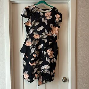 Floral Scuba Dress